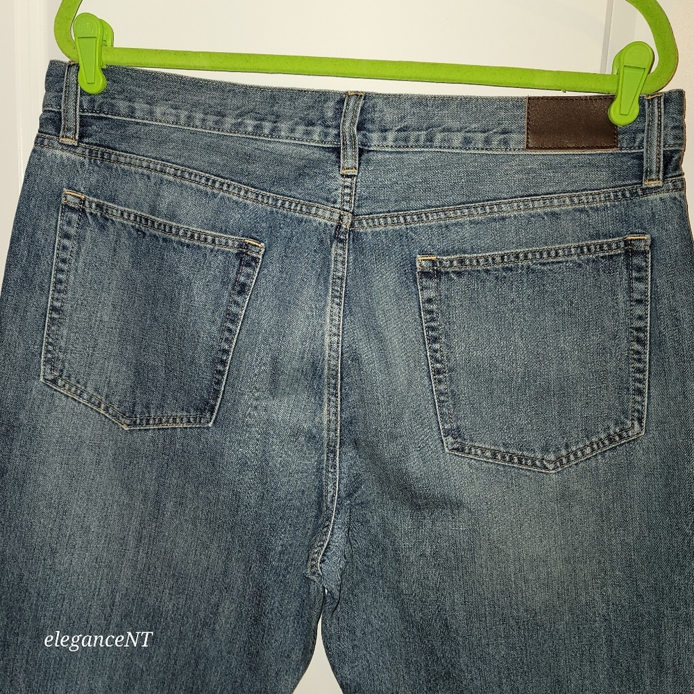 J Crew The Bleecker Straight Leg  jeans 35 x 34 NWT - Picture 4 of 9